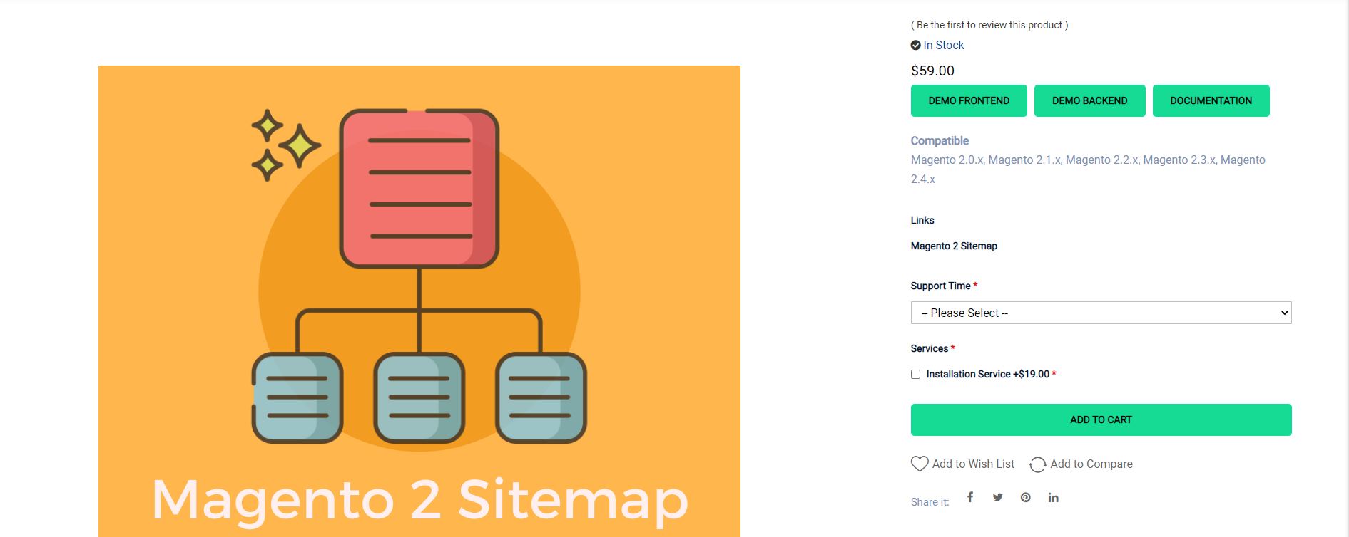 Magento XML Google sitemap 