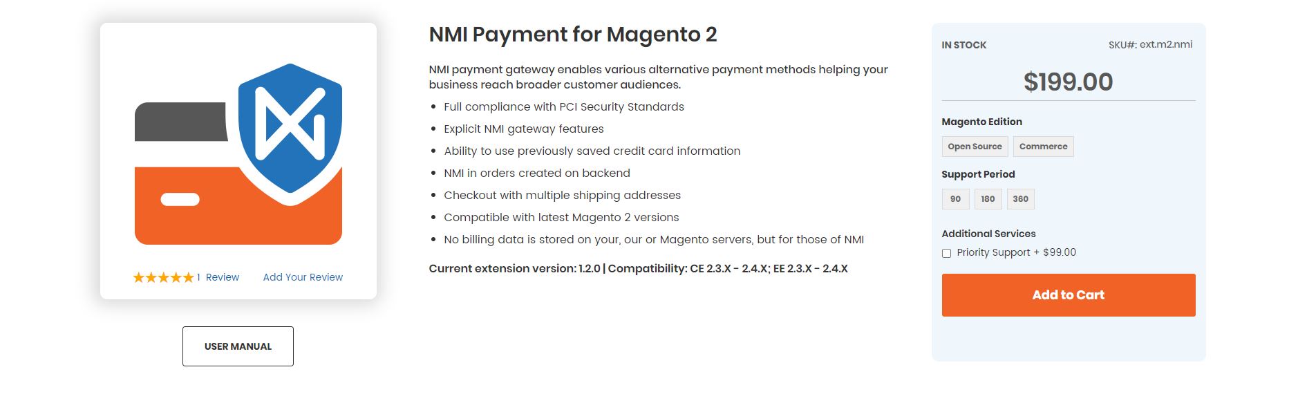 Magento payment gateway extension