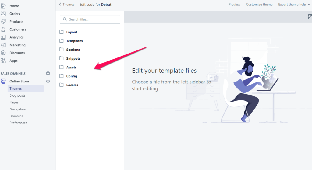 Step 4.2: Select the Assets