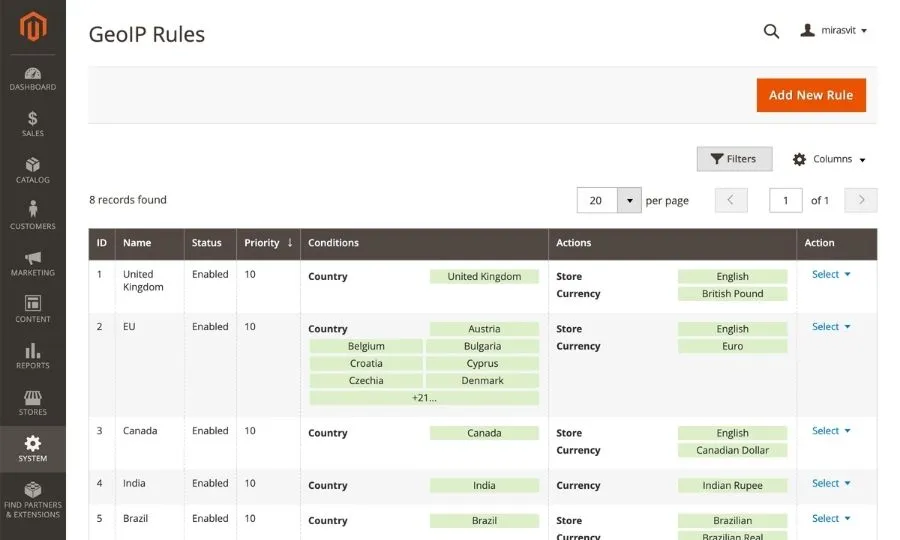 geoip redirect by mirasvit GeoIP Redirect by Mirasvit