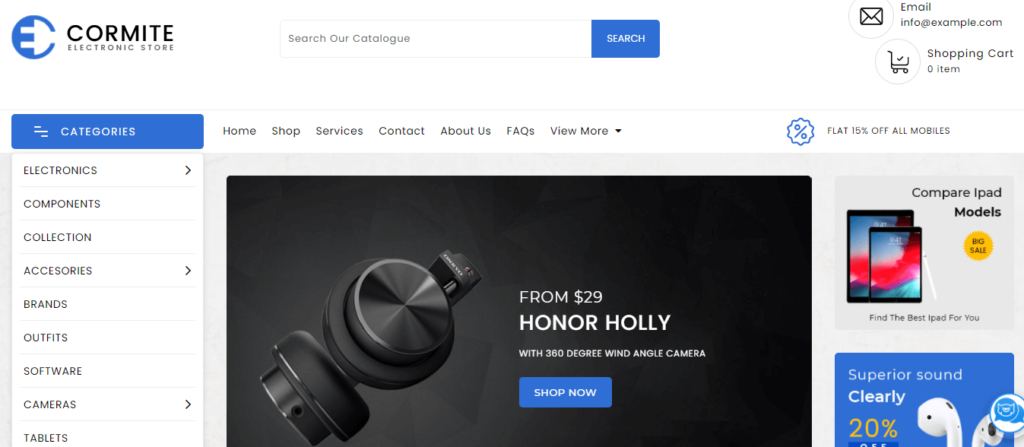 electronic theme