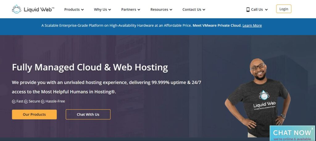 Liquid Web - Ecommerce web hosting 