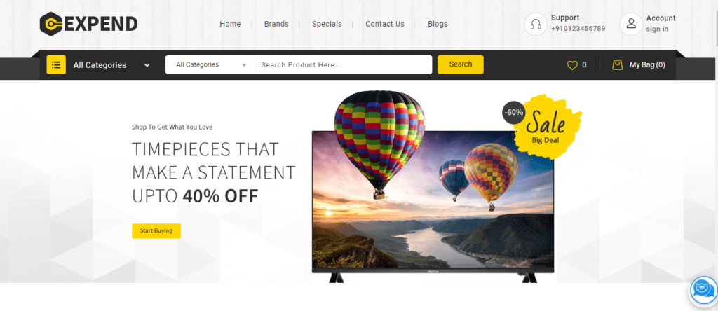 opencart themes