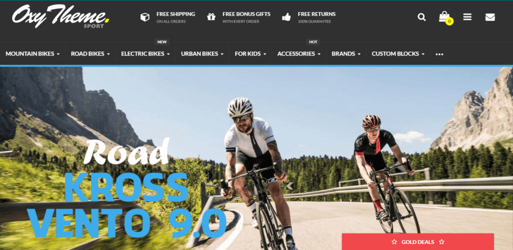 OXY Opencart theme(
