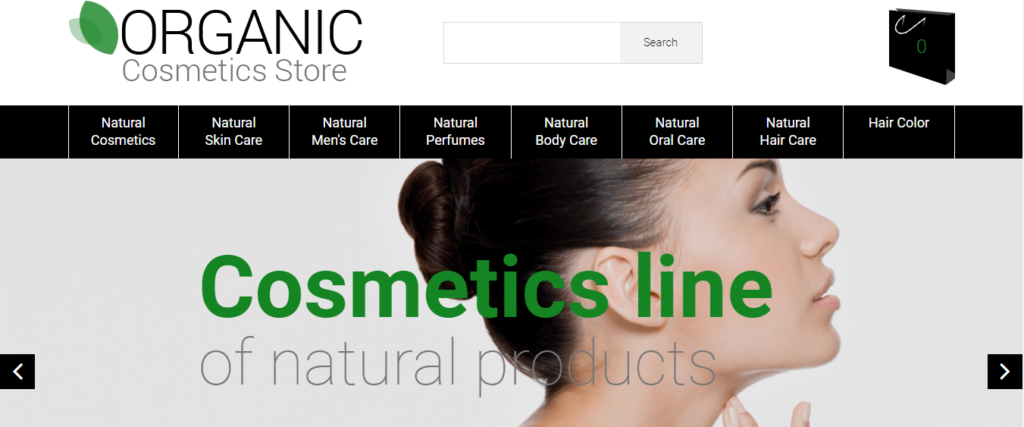 cosmetic Opencart ecommerce themes