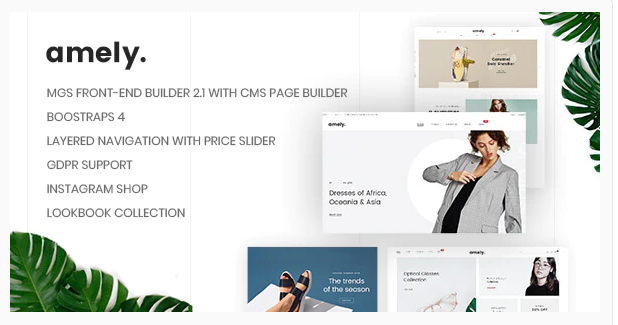 Magento Free Themes: Amely