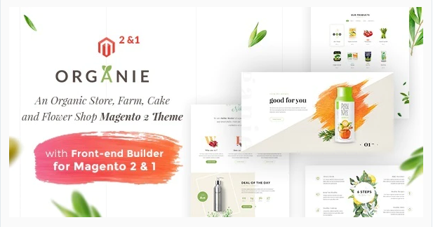 Magento Free Themes: Organie