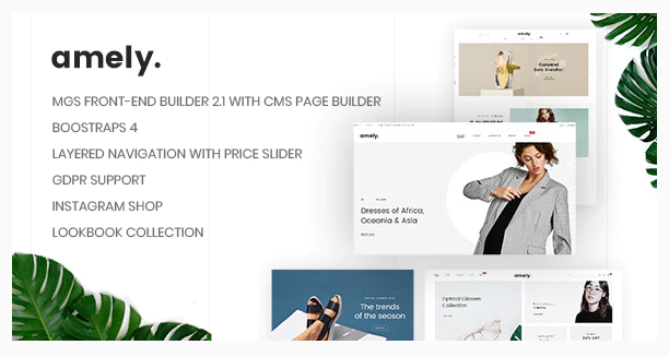 Amely – Clean & Modern Shopify Theme