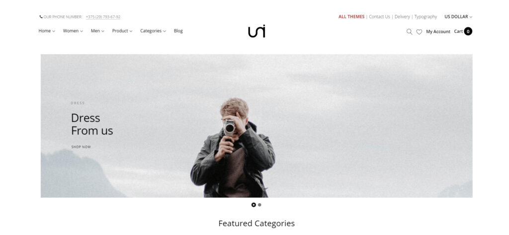 Opencart themes for fashion