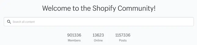 Shopify Community Forum
