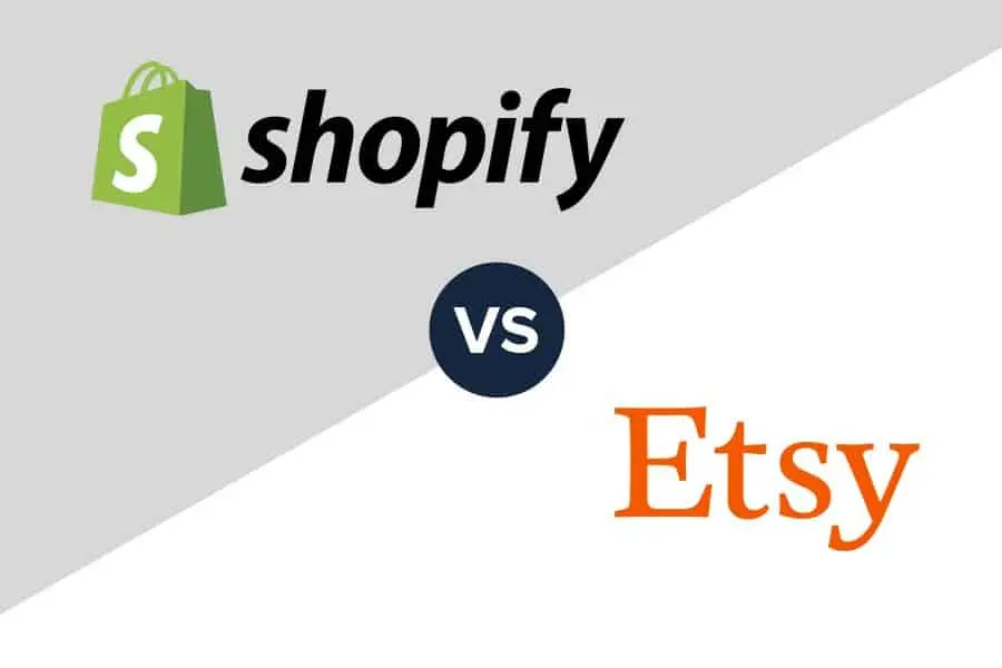 Comparison Shopify vs Etsy