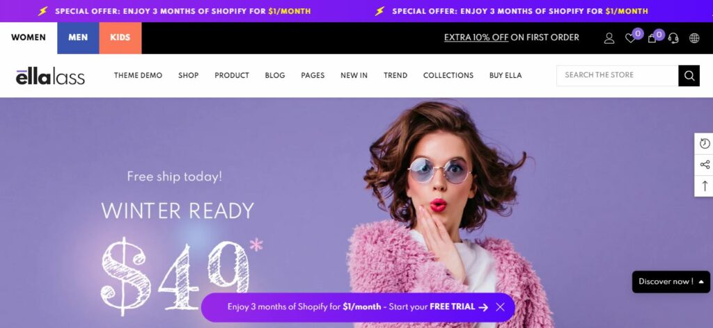 Ella Paid Shopify Theme