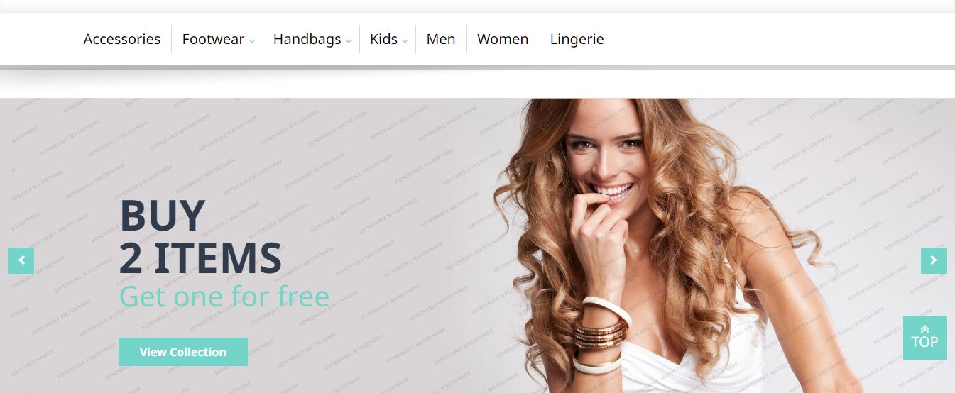 Clothes Store Free Magento Templates