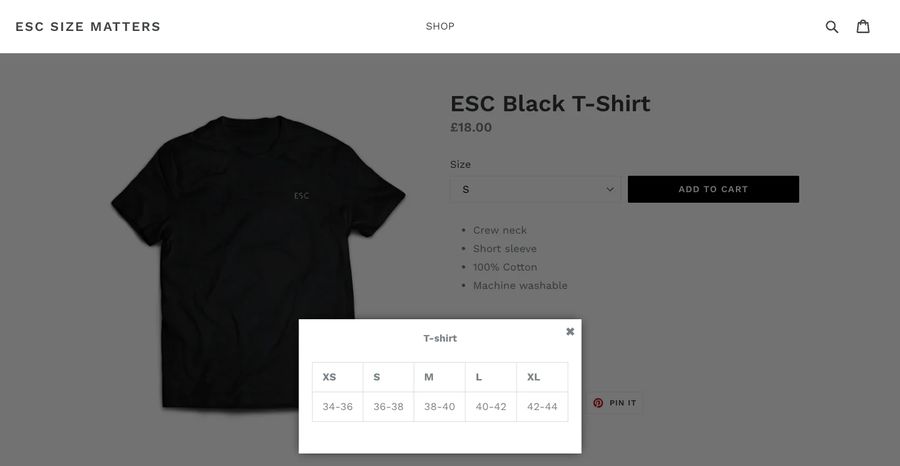 ESC Shopify App