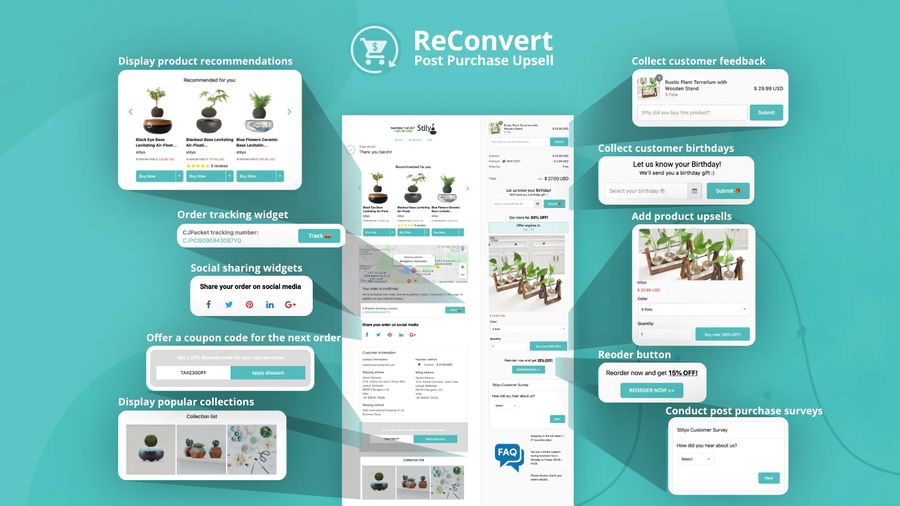 Reconvert Shopify App