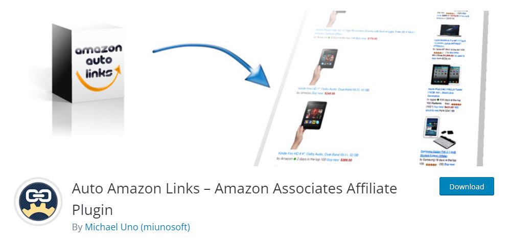 Amazon Auto Links Plugin
