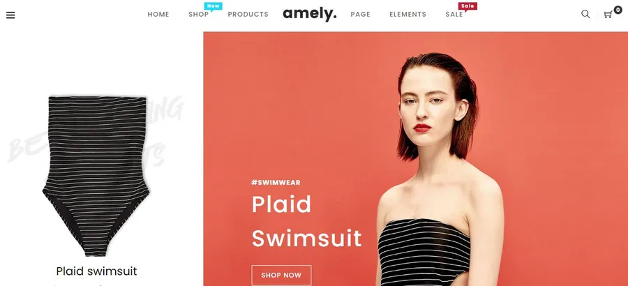 Amely Shopify Fashion Theme