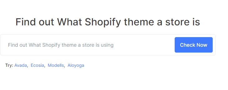 Avada Shopify Theme Detector