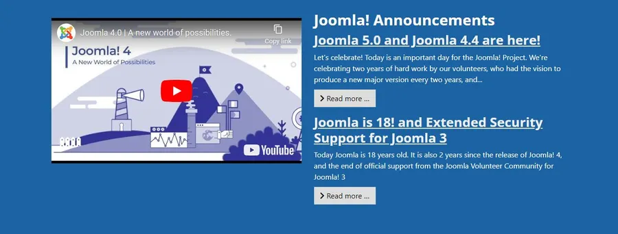 Joomla Open Source eCommerce