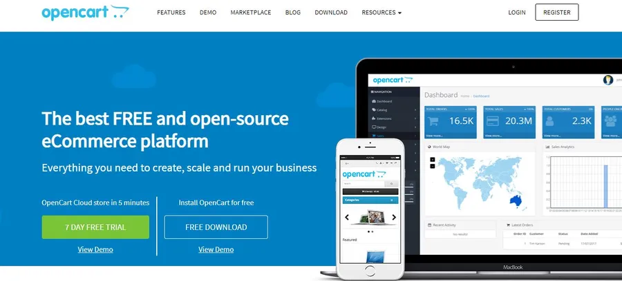 Opencart Open Source eCommerce