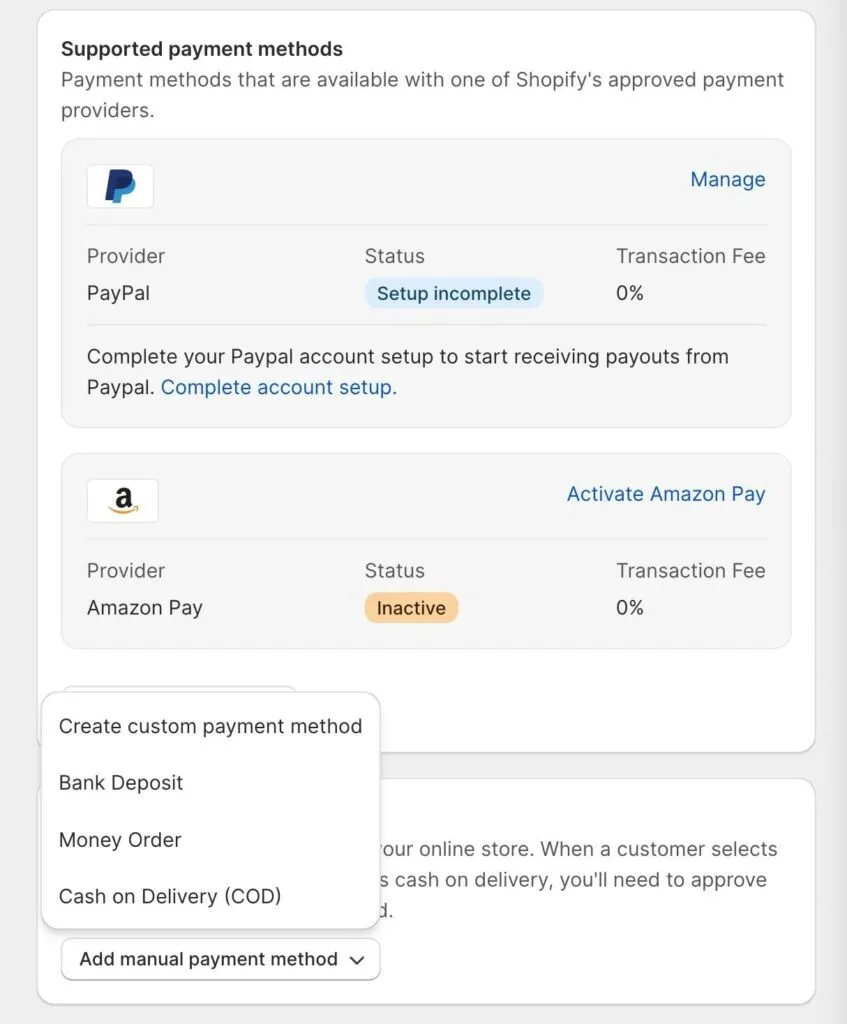 Shopify Amazon Pay