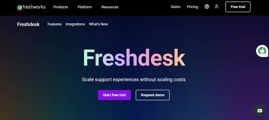 Freshdesk Live Chat