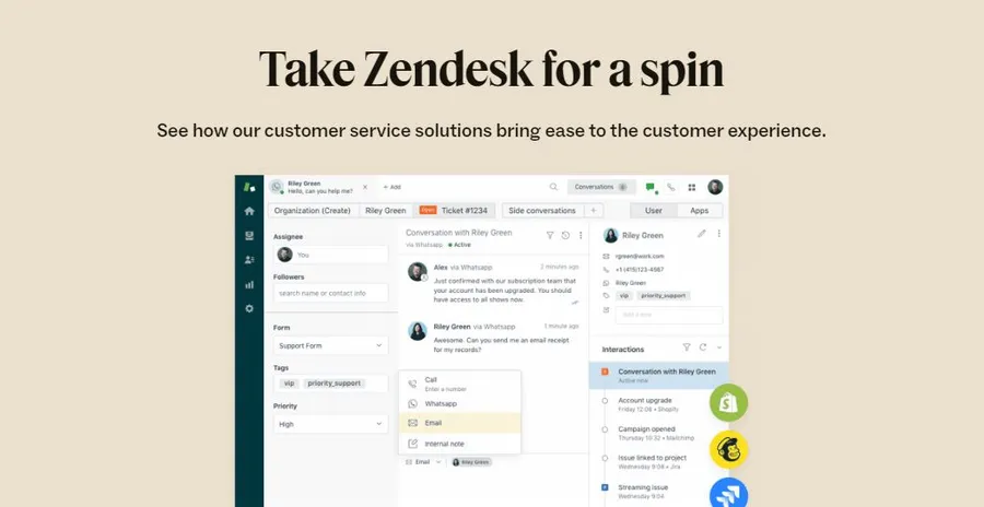 Zendesk Live Chat