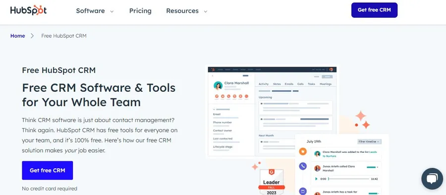 HubSpot CRM Tool