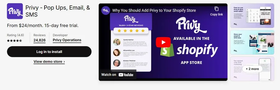 Privy Shopify Email Marketing