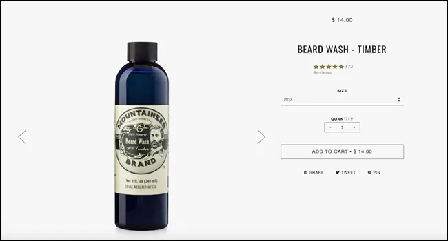 Beard Wash Product Description