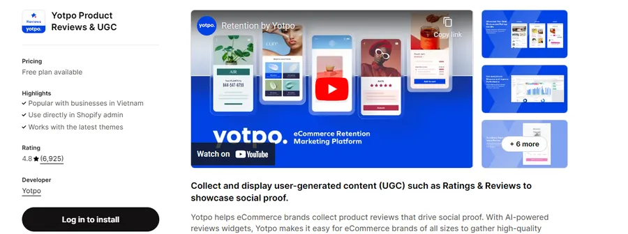 Yotpo Product Reviews & UGC