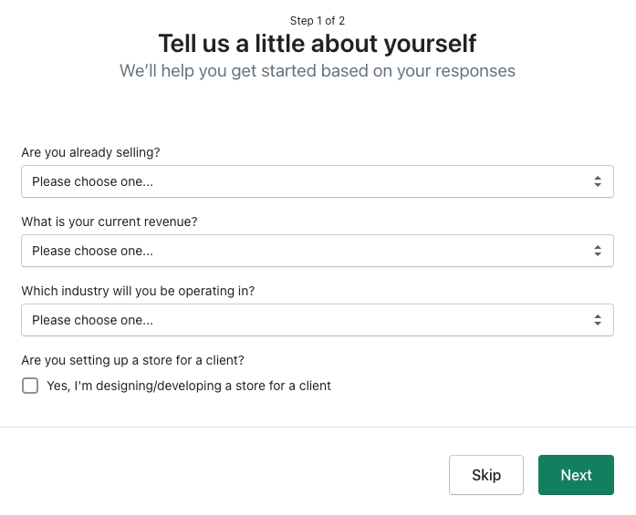 Fill Out A Short Survey About Yourself