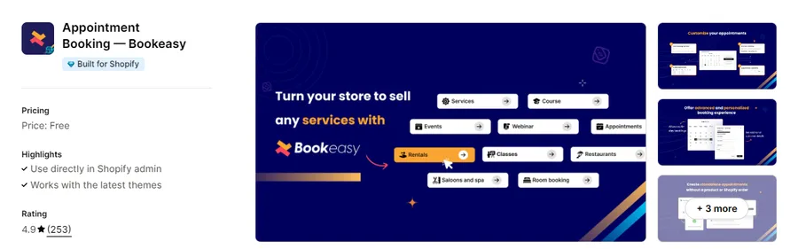 Appointment Booking — Bookeasy