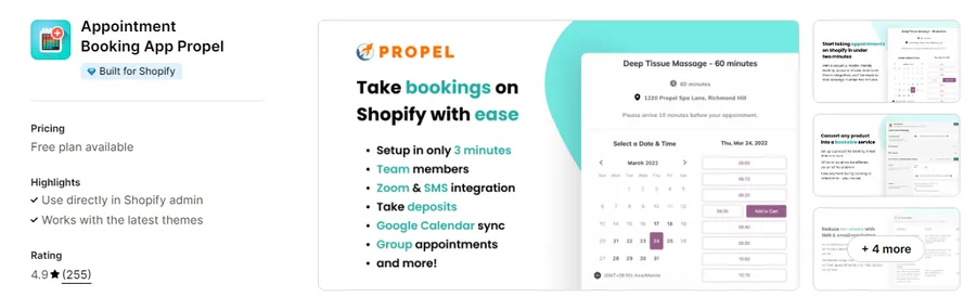 Appointment Booking App Propel