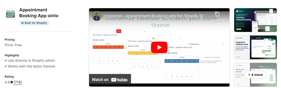 Appointment Booking App ointo