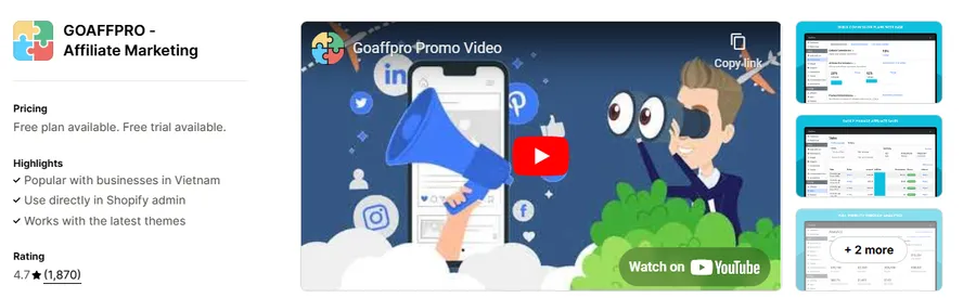 GOAFFPRO ‑ Affiliate Marketing
