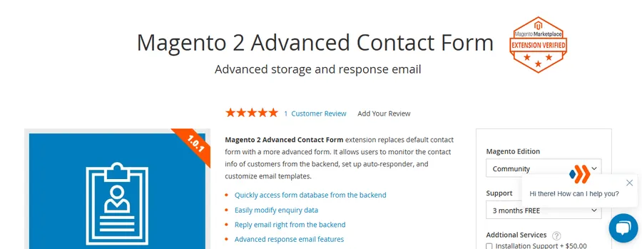 Magento 2 Advanced Contact Form